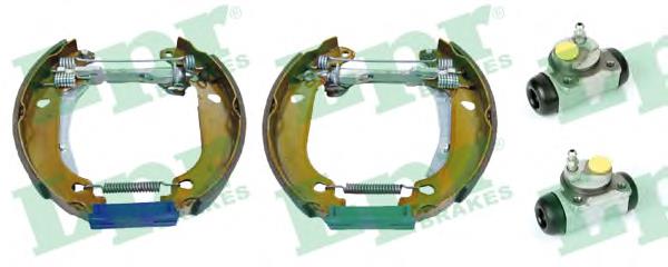 Sapatas do freio traseiras de tambor K61058 Brembo