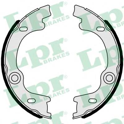 Sapatas do freio de estacionamento GFK24AF Japan Parts
