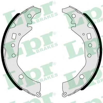 Compre 0449552121 Toyota Sapatas do freio traseiras de tambor