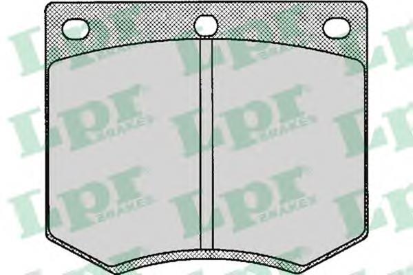 7T16A61294AB Ford Sapatas do freio dianteiras de disco