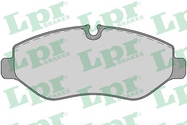 Compre 05P1275 LPR Sapatas do freio dianteiras de disco