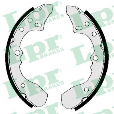 Compre 05320 LPR Sapatas do freio traseiras de tambor