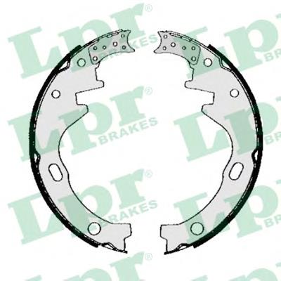 GF129AF Japan Parts Sapatas do freio traseiras de tambor