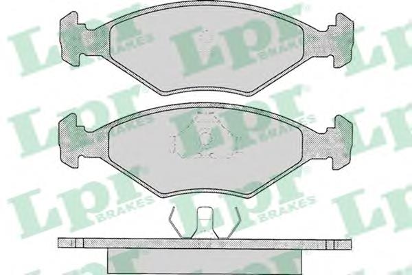 Sapatas do freio dianteiras de disco Fiat/Alfa/Lancia 7076376 preço, a partir de 25,39 USD