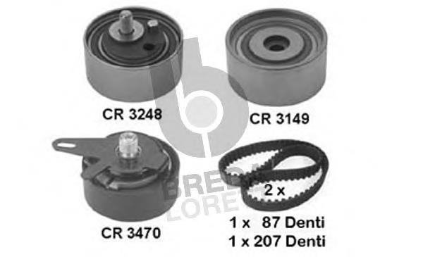 KTB394 Dayco Correia do mecanismo de distribuição de gás, kit