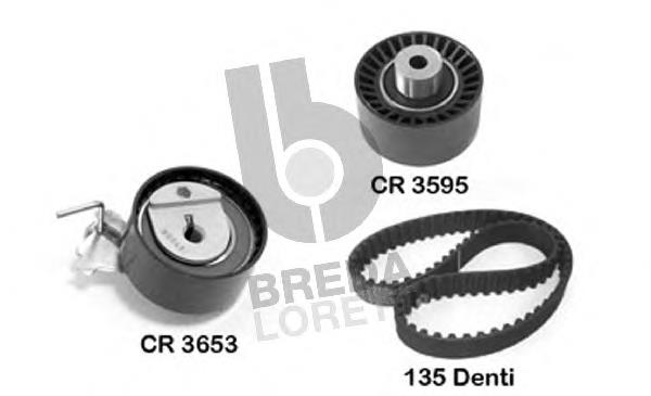 Correia do mecanismo de distribuição de gás, kit 831V0 Peugeot/Citroen