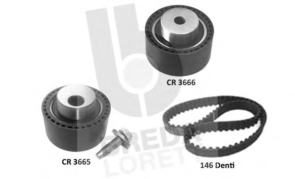 00000831S3 Peugeot/Citroen Correia do mecanismo de distribuição de gás, kit