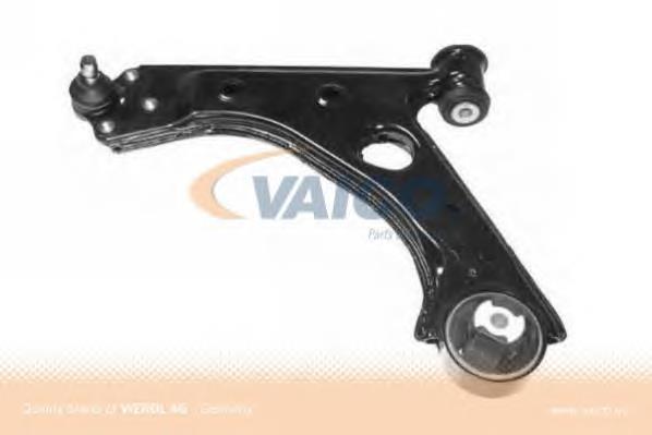 V240038 VEMO/Vaico Braço oscilante inferior esquerdo de suspensão dianteira