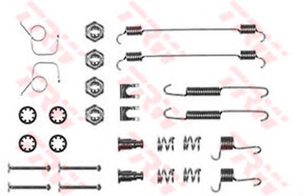 Kit de montagem das sapatas traseiras de tambor Peugeot/Citroen 430834 preço, a partir de 9,32 USD