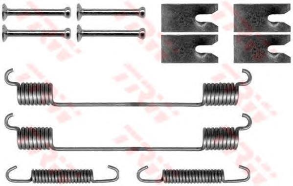 77363851 Fiat/Alfa/Lancia Kit de montagem das sapatas traseiras de tambor
