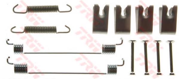 Compre 1522222 Ford Kit de montagem das sapatas traseiras de tambor