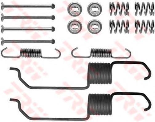 Kit de montagem das sapatas traseiras de tambor TRW SFK360 preço, a partir de 12,06 USD