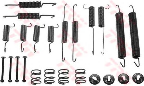 701698545 VAG Kit de montagem das sapatas traseiras de tambor