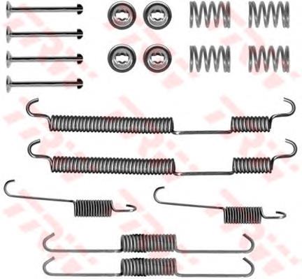 430854 Peugeot/Citroen Kit de montagem das sapatas traseiras de tambor