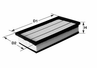 Filtro de ar EAF329810 Open Parts
