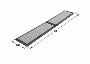 Filtro de salão BMW 64319142115 preço, a partir de 14,99 USD