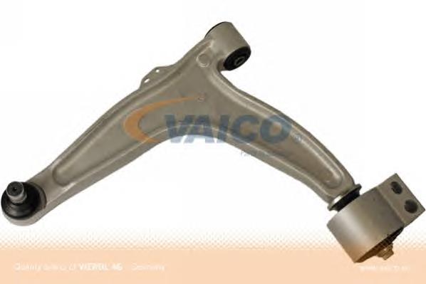 V400446 VEMO/Vaico Braço oscilante inferior esquerdo de suspensão dianteira