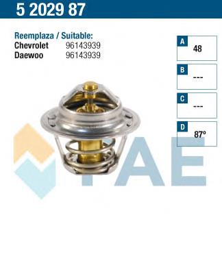 5202987 FAE Termostato