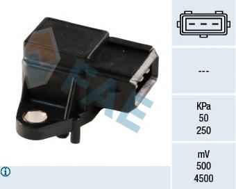15024 FAE Sensor de pressão no coletor de admissão, MAP