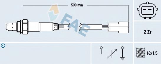 Compre P96276380 General Motors Sonda lambda, sensor de oxigênio até o catalisador