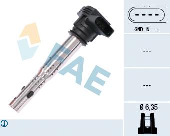80240 FAE Bobina de ignição