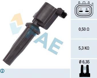Bobina de ignição FAE 80231 preço, a partir de 22,29 USD
