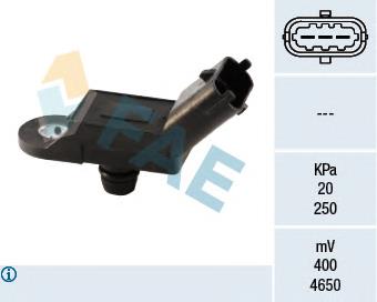 Sensor de pressão no coletor de admissão, MAP FAE 15019 preço, a partir de 35,51 USD