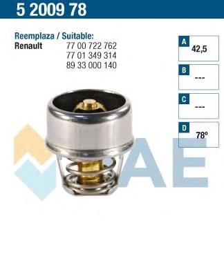 Compre 352317101080 Magneti Marelli Termostato