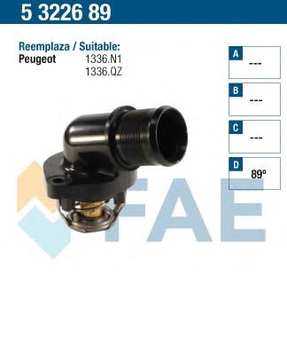 5322689 FAE Termostato
