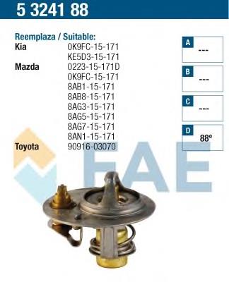 8AG315171 Mazda Termostato