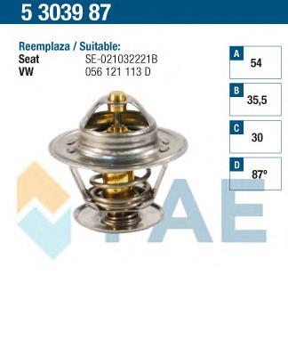 5303987 FAE Termostato