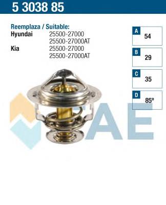 Termostato DT1139V Dayco