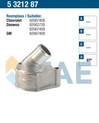 5321287 FAE Termostato