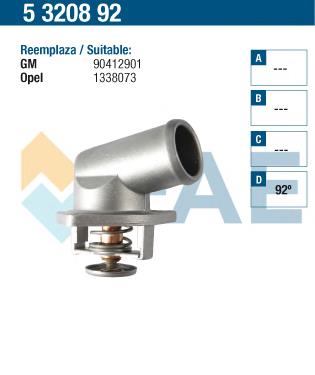 73673 Asam Termostato
