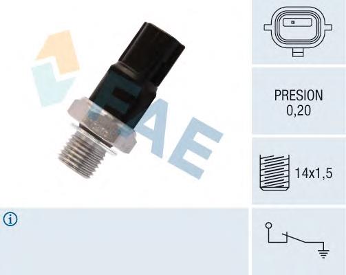 Sensor de pressão de óleo Metzger 0910064 preço, a partir de 8,65 USD
