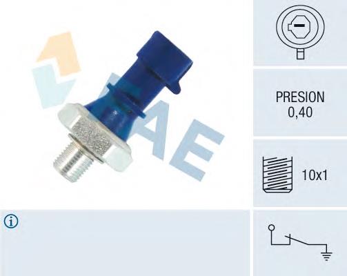Sensor de pressão de óleo 55233423 General Motors