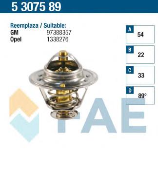 Termostato General Motors 98025557