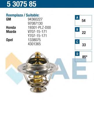 Compre 30284 Metalcaucho Termostato