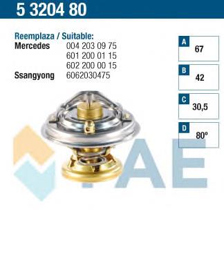 Termostato Metalcaucho 30209 preço, a partir de 16,03 USD
