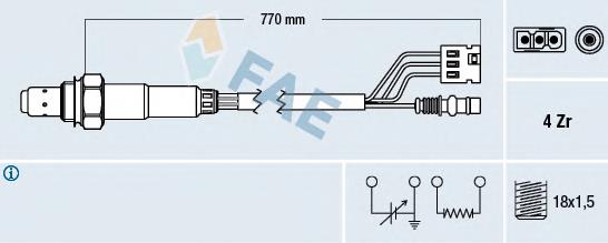 Sonda lambda, sensor de oxigênio NGK 0263 preço, a partir de 72,57 USD