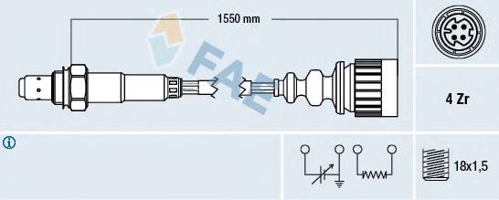 Compre 0466 NGK Sonda lambda, sensor de oxigênio