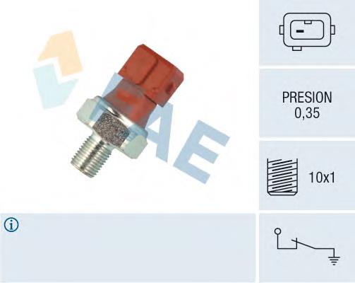 NUC000020 Land Rover Sensor de pressão de óleo