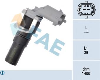79182 FAE Sensor de posição (de revoluções) de cambota