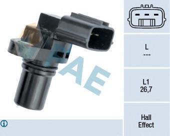 79139 FAE Sensor de posição (de revoluções) de cambota