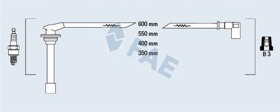 Compre 2244099B06 Nissan/Infiniti Fios de alta voltagem, kit