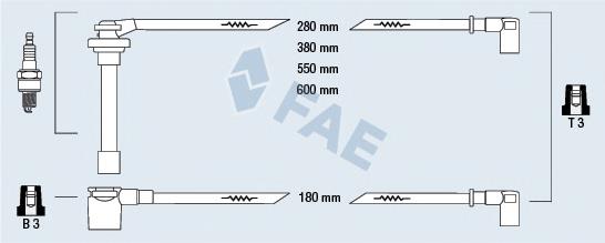 Fios de alta voltagem, kit Nissan/Infiniti 2245089J25 preço, a partir de 53,55 USD
