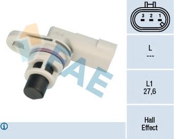 79171 FAE Sensor de posição da árvore distribuidora