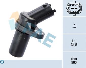 79093 FAE Sensor de posição (de revoluções) de cambota