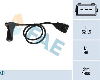 79065 FAE Sensor de posição (de revoluções) de cambota
