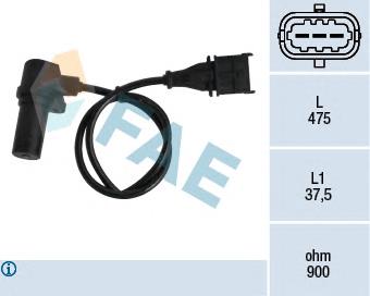 79060 FAE Sensor de posição (de revoluções) de cambota